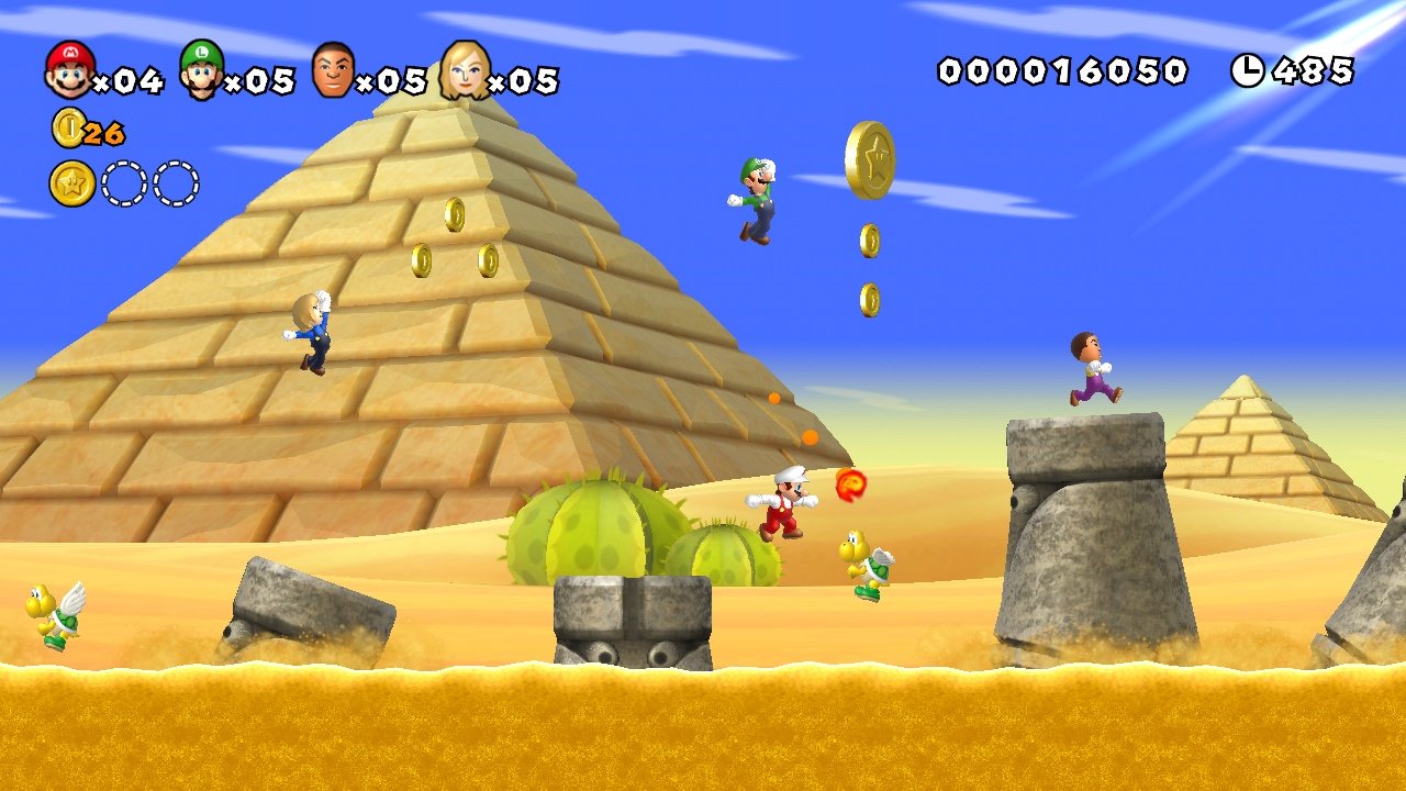 New Super Mario Bros. Mii — скриншот 3