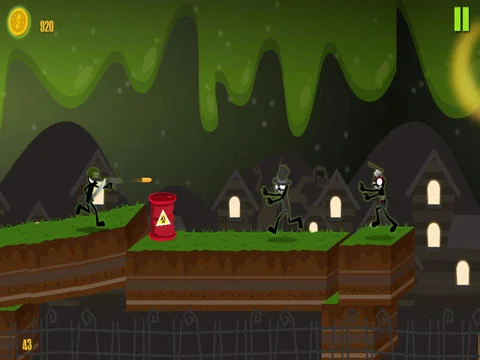 Stickman Zombie Killer, A - кадр 1