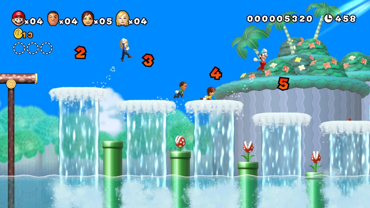 New Super Mario Bros. Mii — скриншот 4