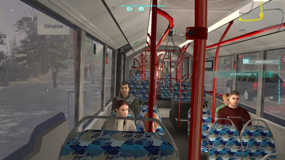 Bus Simulator 2012 — скриншот 1