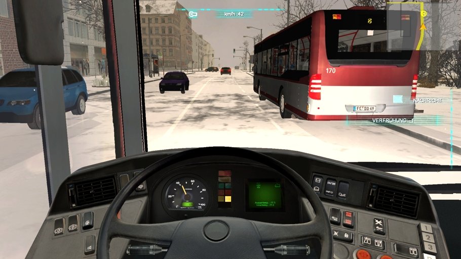 Bus Simulator 2012 — скриншот 4