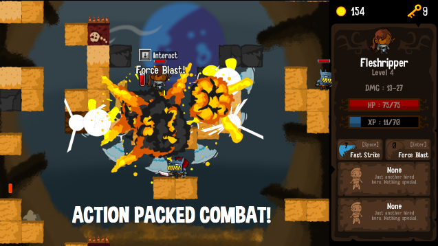 Vertical Drop Heroes — скриншот 5