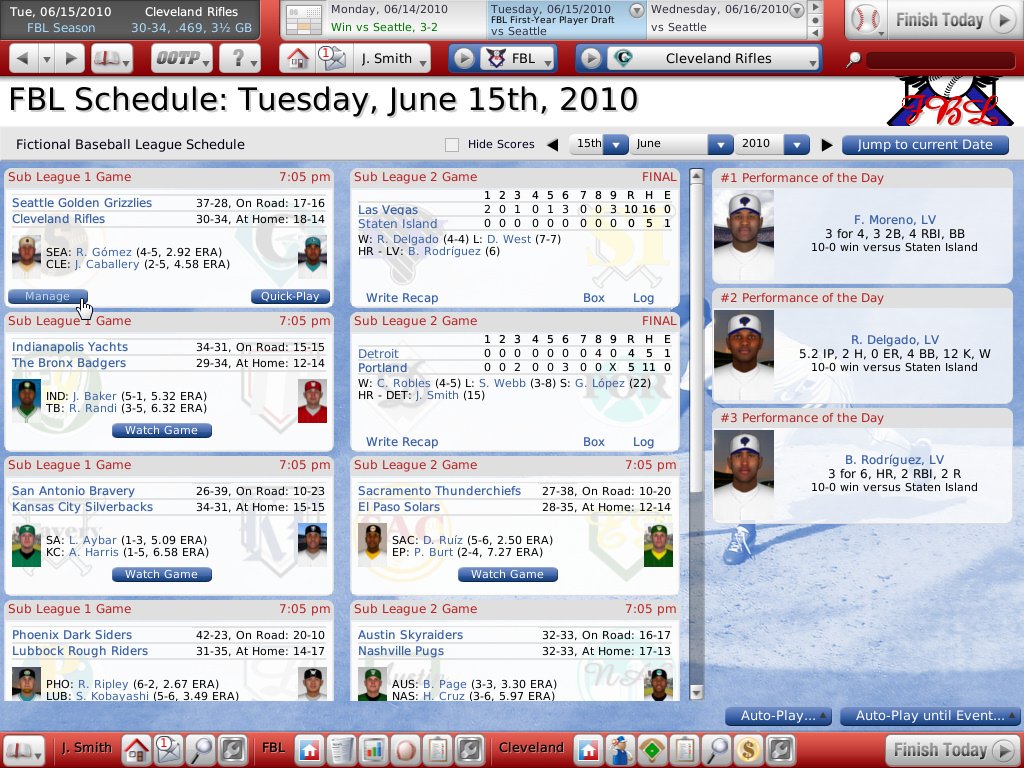 Out of the Park Baseball 12 — скриншот 2