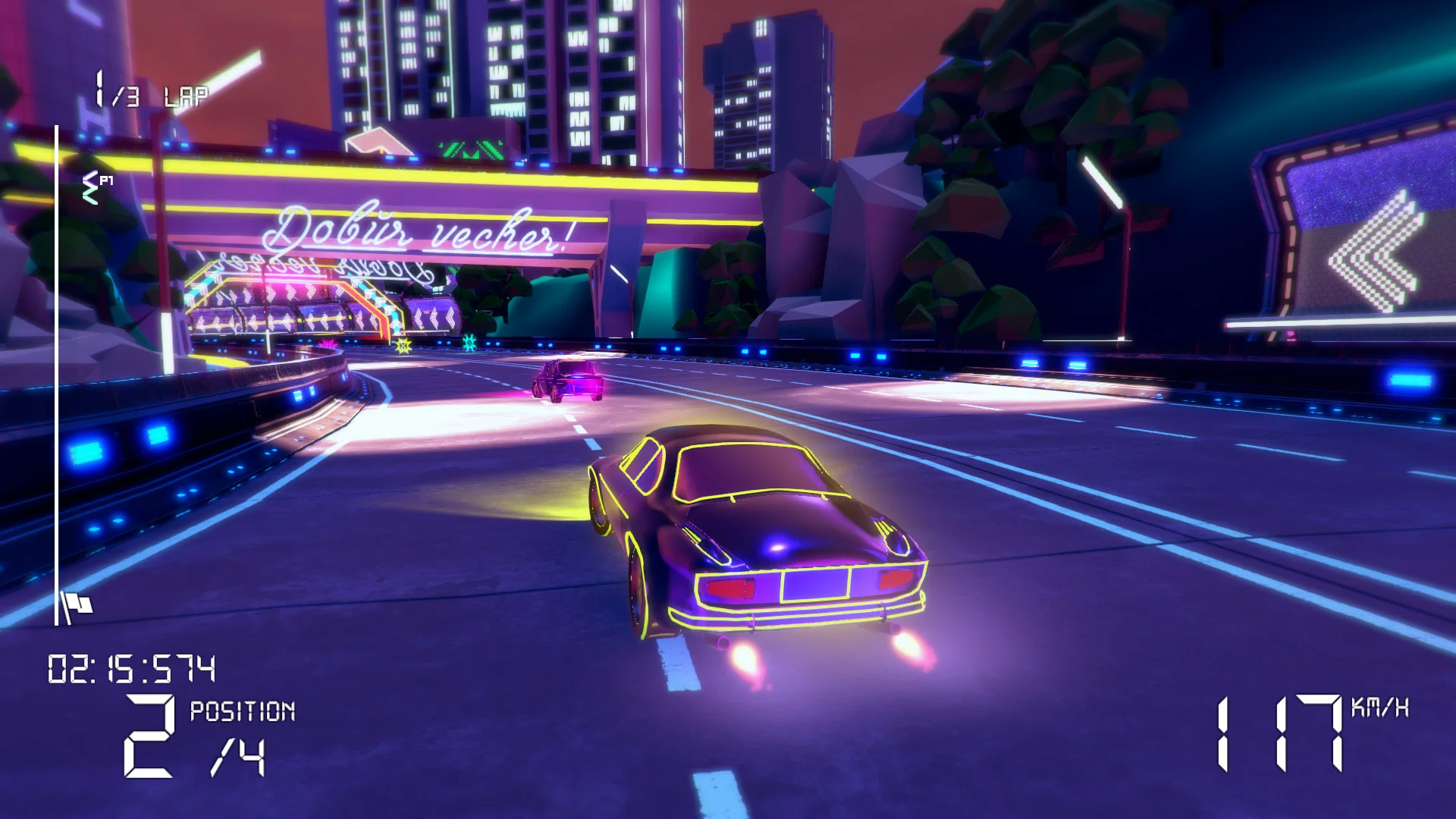 Electro Ride: The Neon Racing - кадр 3