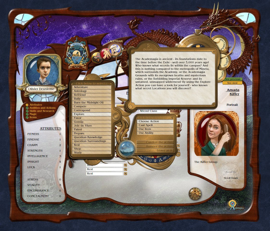 Academagia: The Making of Mages — скриншот 2