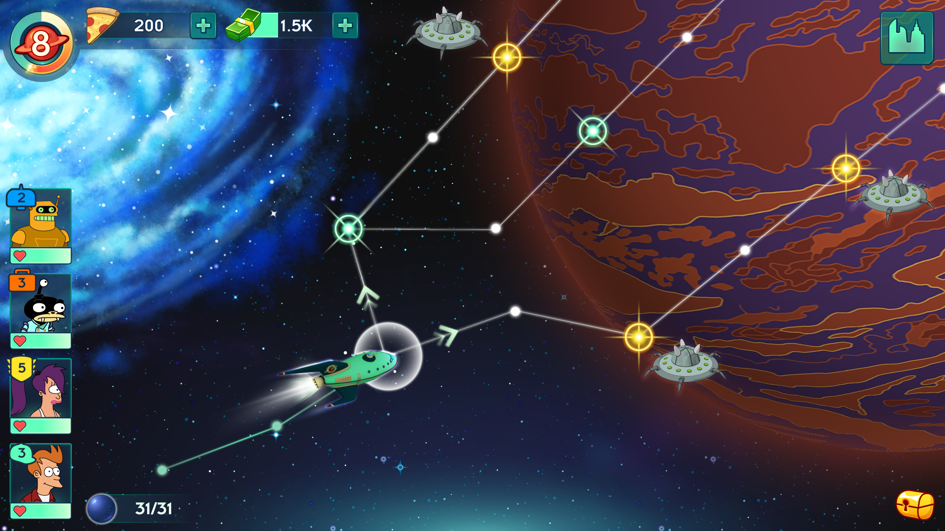 Futurama: Worlds of Tomorrow — скриншот 4