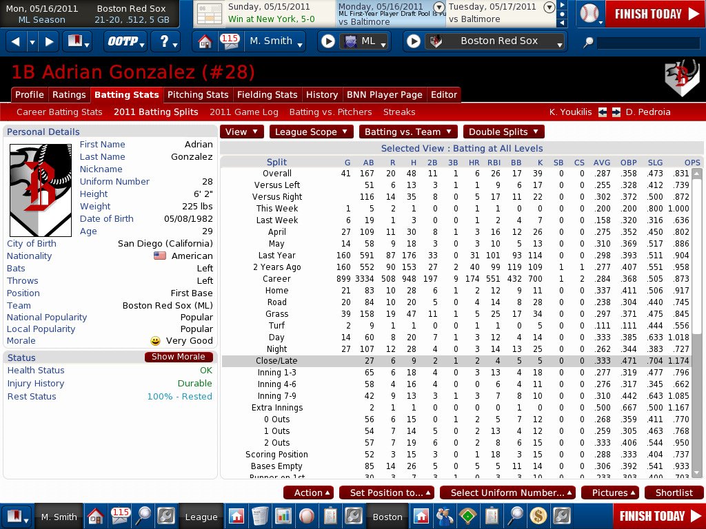 Out of the Park Baseball 12 — скриншот 5