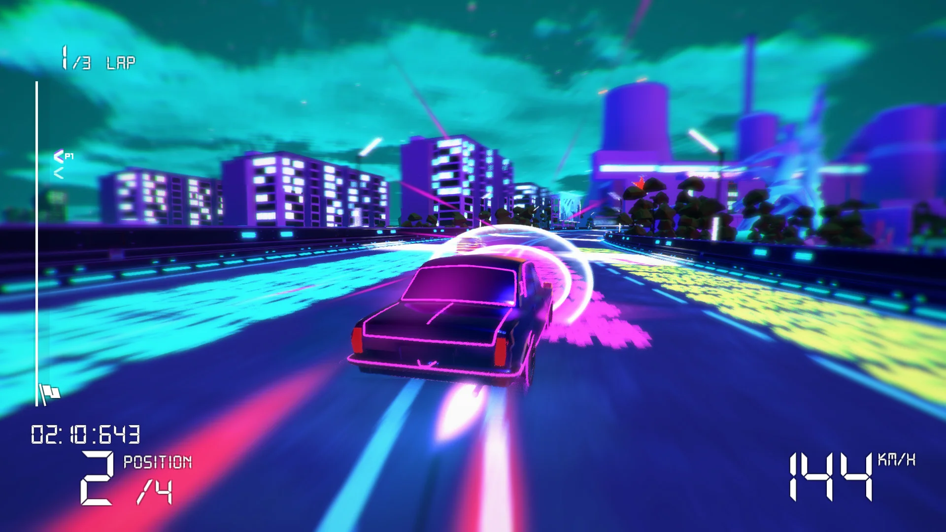 Electro Ride: The Neon Racing - кадр 6
