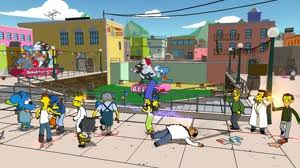 The Simpsons Wrestling — скриншот 1