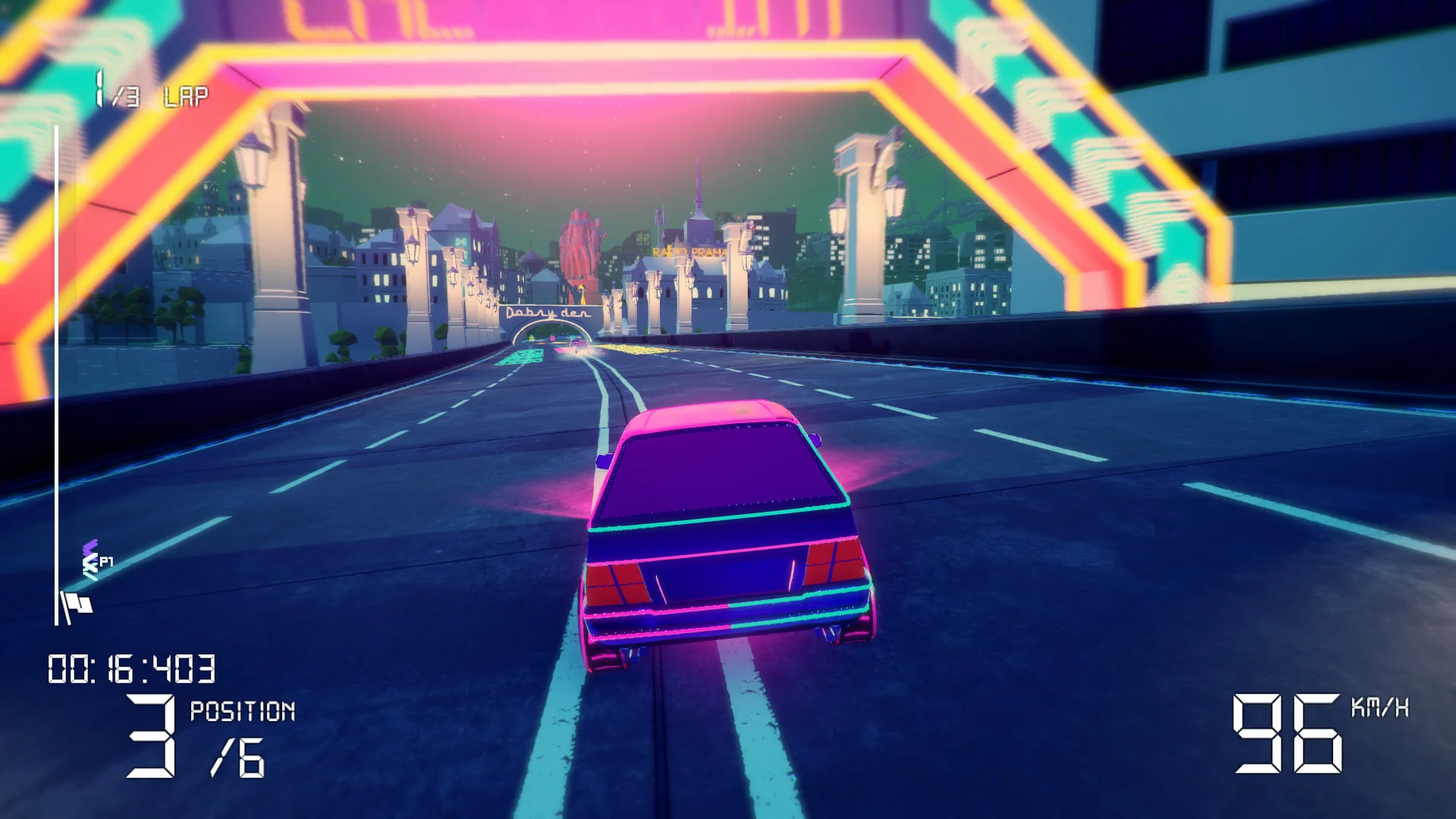 Electro Ride: The Neon Racing - кадр 11