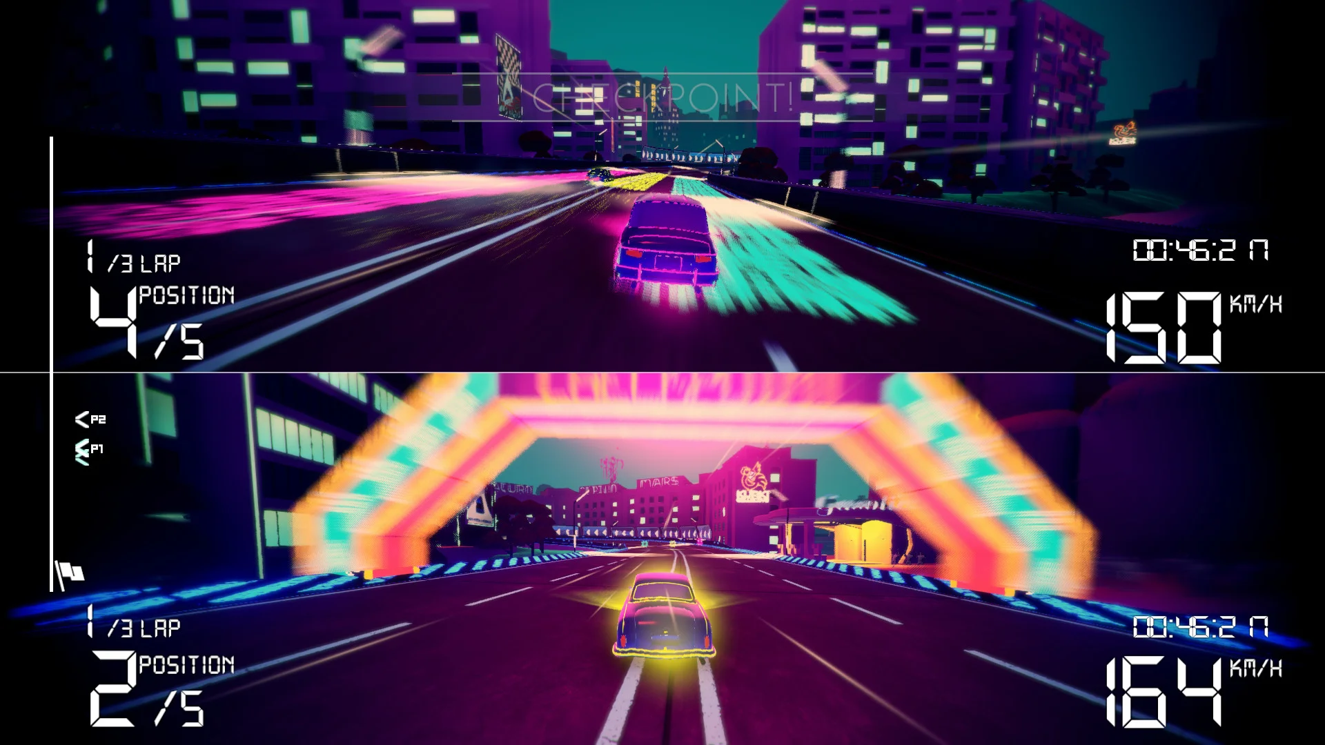 Electro Ride: The Neon Racing - кадр 7
