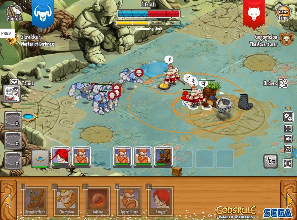 Godsrule: War of Mortals — скриншот 2