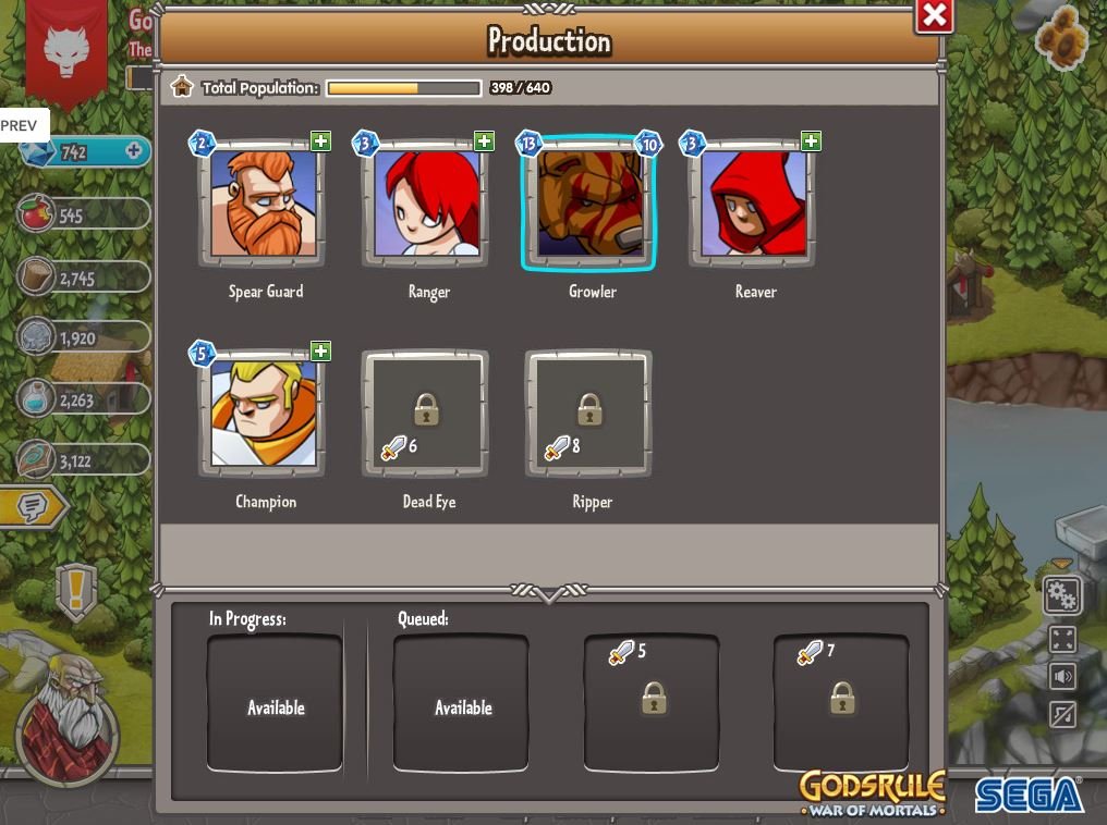 Godsrule: War of Mortals — скриншот 7