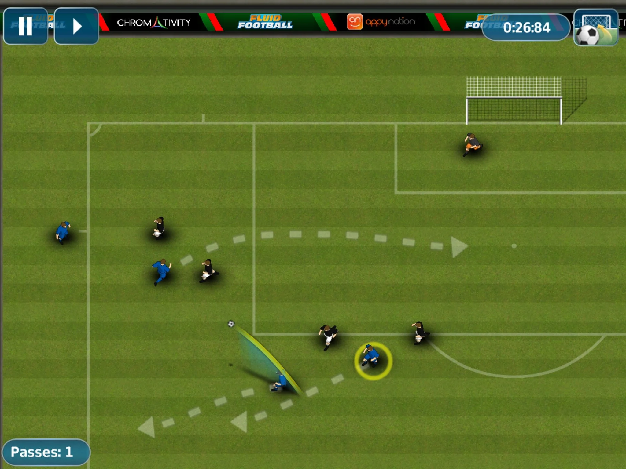 Fluid Football - кадр 1