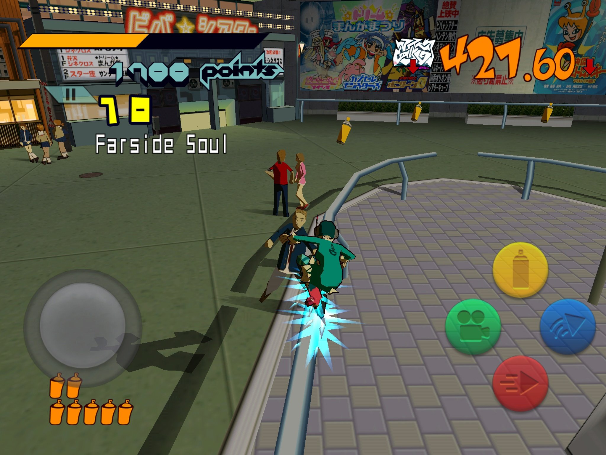Jet Grind Radio — скриншот 1