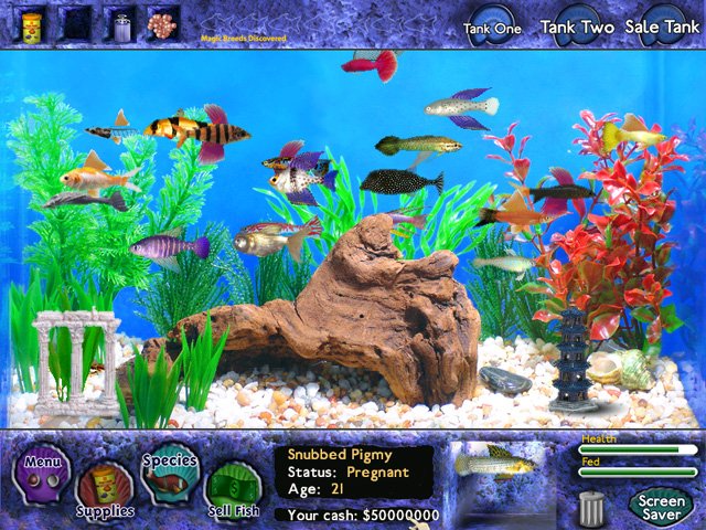 Fish Tycoon for Windows — скриншот 2