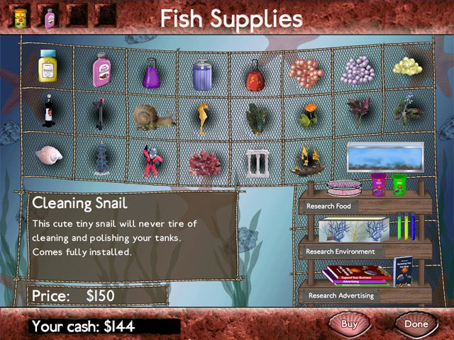 Fish Tycoon for Windows — скриншот 4