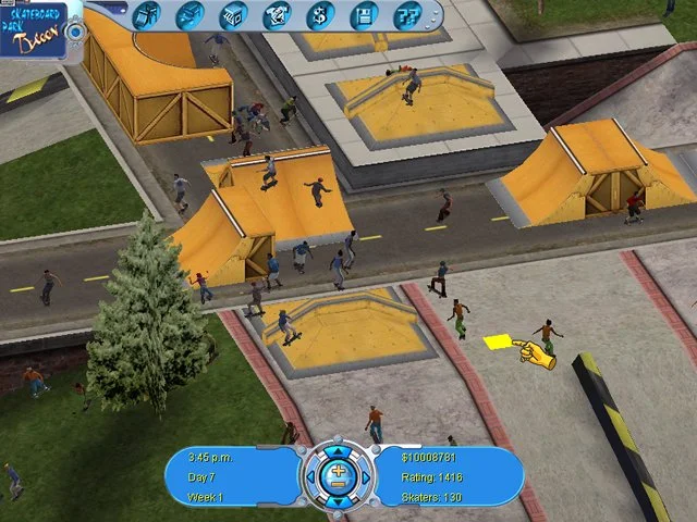 Skateboard Park Tycoon 2004: Back in the USA - кадр 3
