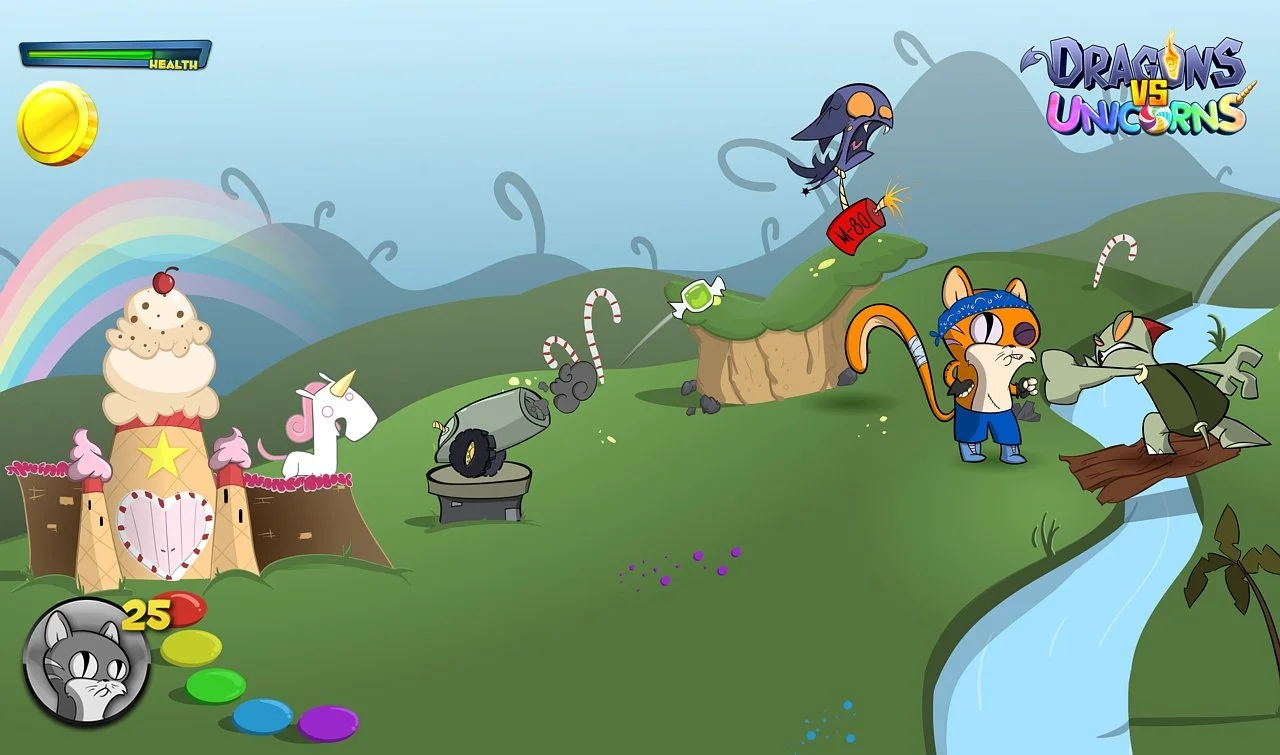 Dragons vs Unicorns - кадр 11