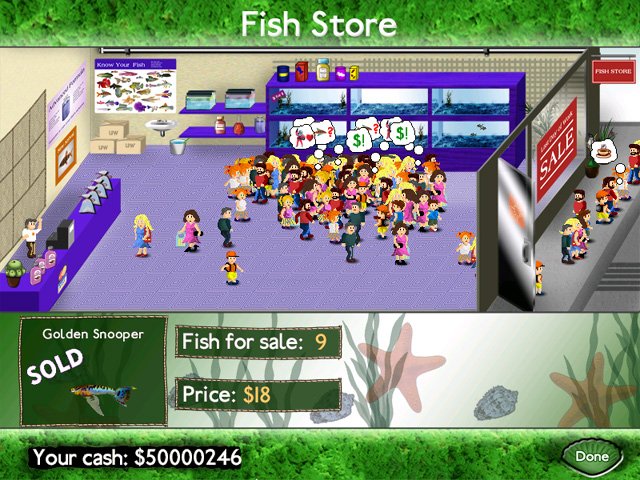 Fish Tycoon for Windows — скриншот 6