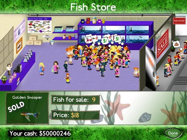 Fish Tycoon for Windows - кадр 6