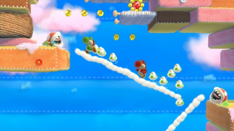 Yoshi's Woolly World — скриншот 8