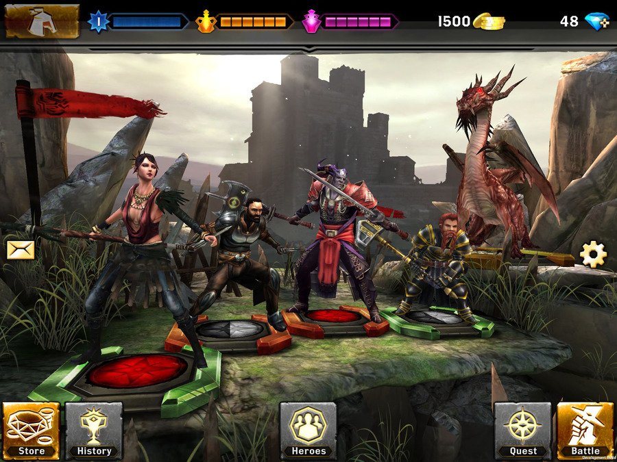 Heroes of Dragon Age — скриншот 2