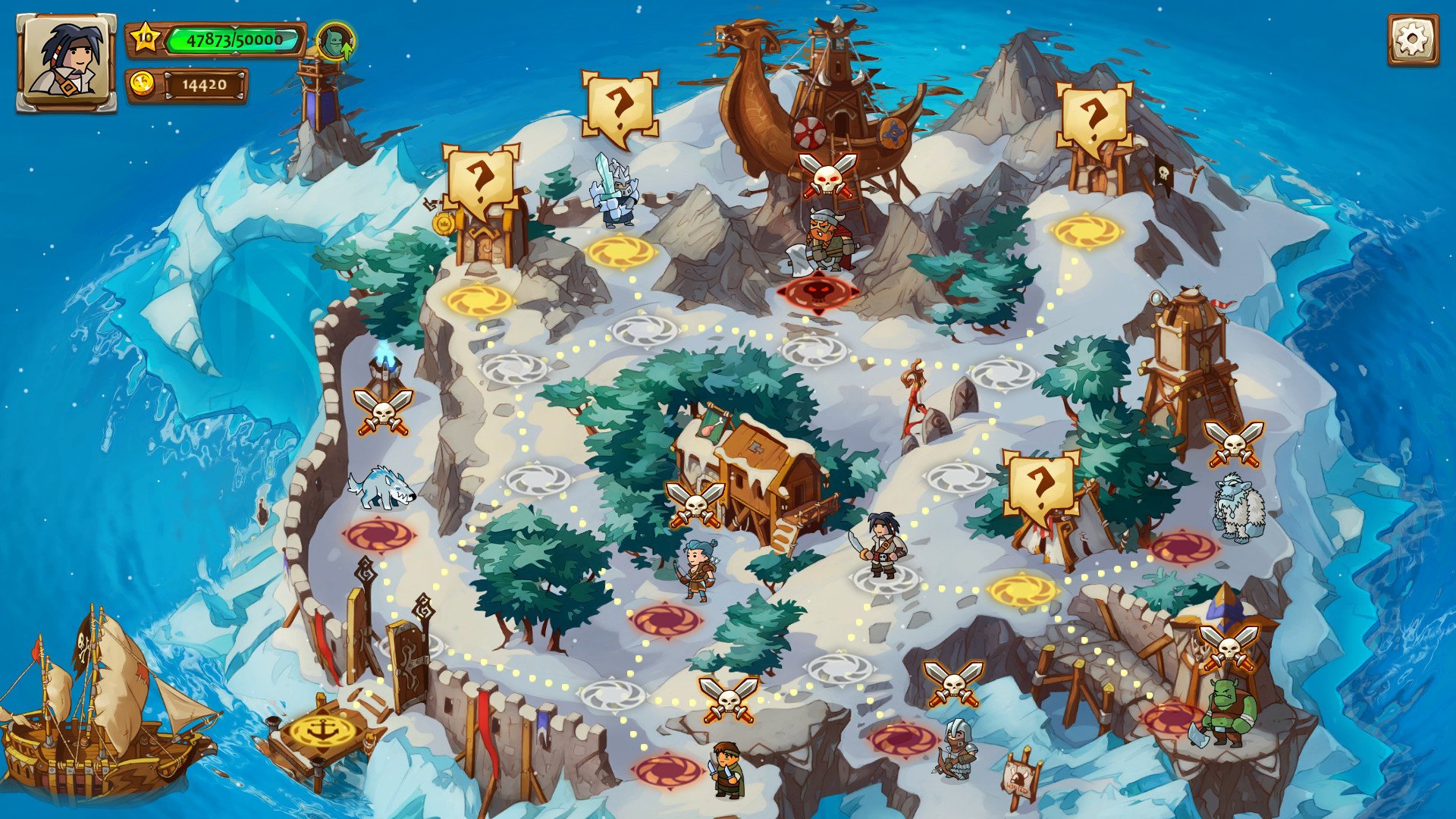 Braveland Pirate — скриншот 1