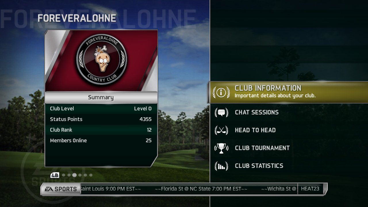 Tiger Woods PGA Tour 14 — скриншот 1