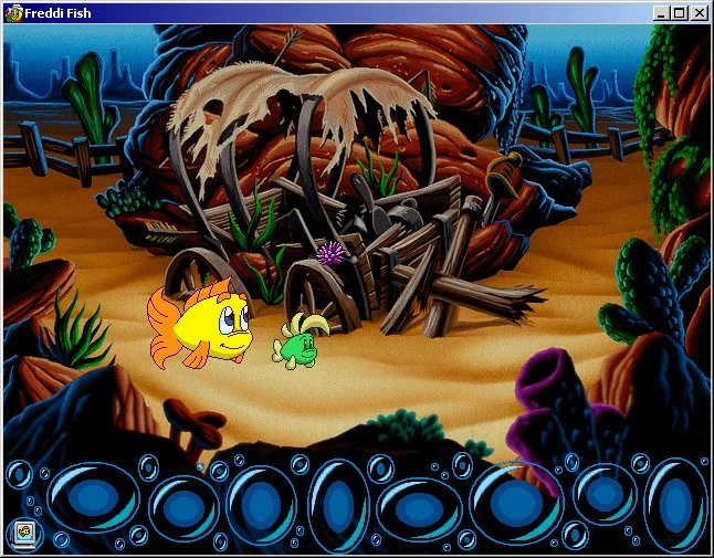 Freddi Fish 4: The Case of Hogfish Rustlers of Briny Gulch - кадр 7
