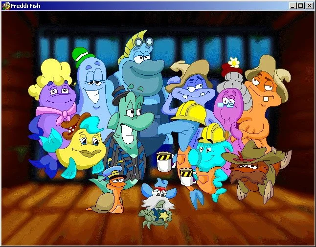 Freddi Fish 4: The Case of Hogfish Rustlers of Briny Gulch - кадр 9