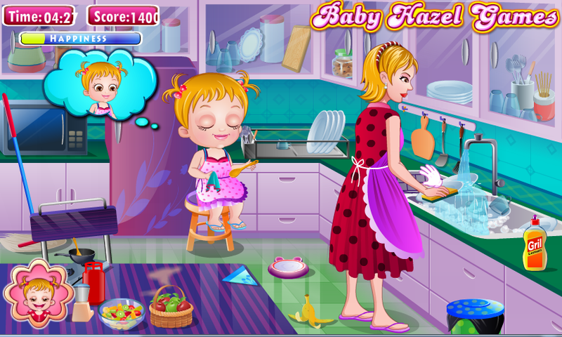 Baby Hazel Cleaning Time — скриншот 2