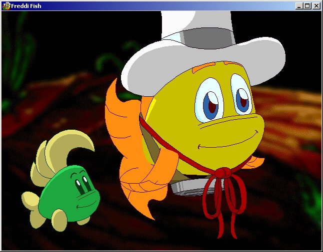 Freddi Fish 4: The Case of Hogfish Rustlers of Briny Gulch — скриншот 8