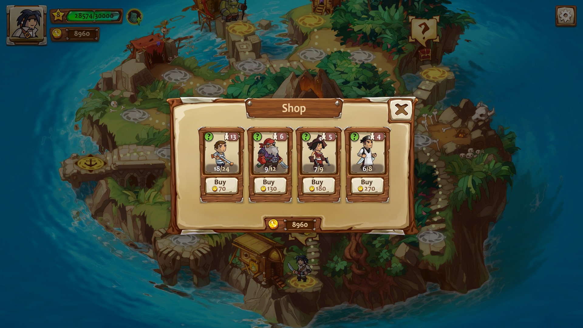 Braveland Pirate — скриншот 7