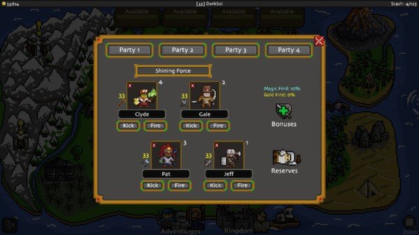 Adventurer Manager — скриншот 1