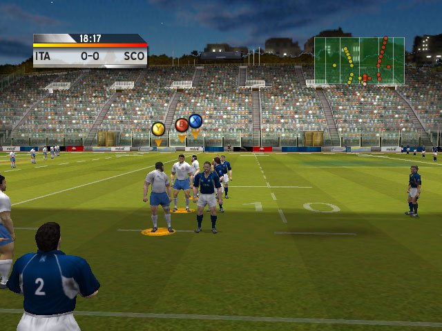 Rugby Challenge 2006 — скриншот 3