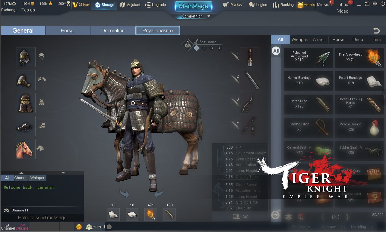 Tiger Knight: Empire War — скриншот 1