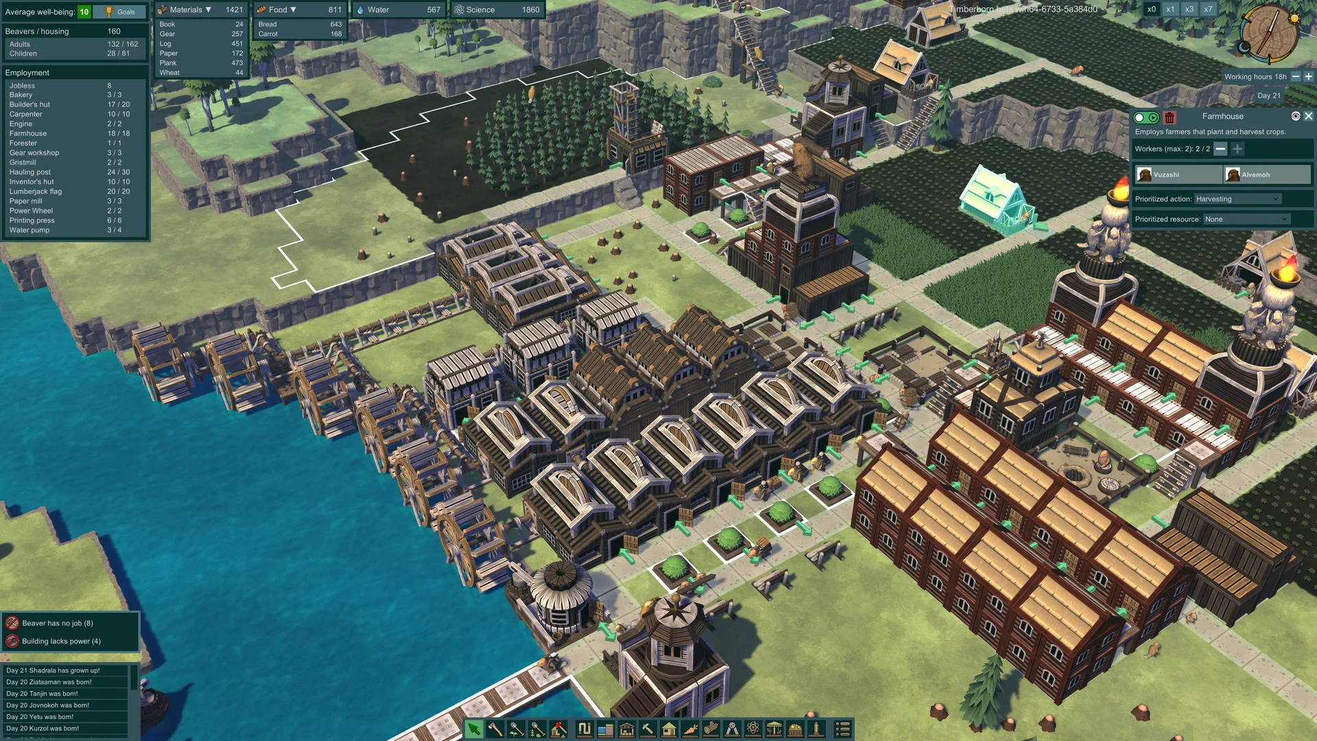 Timberborn - кадр 10