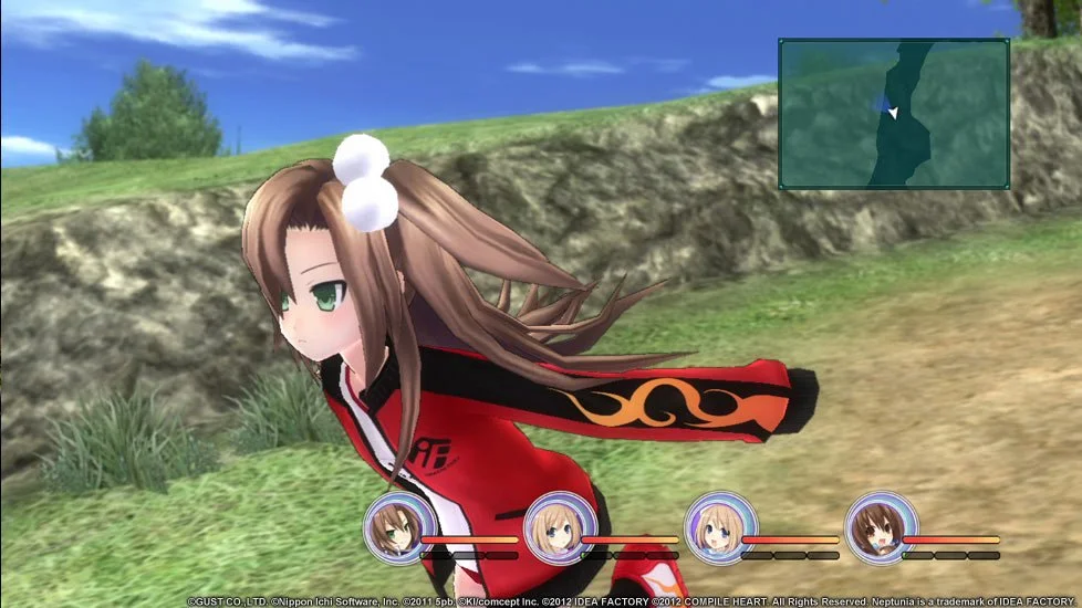 Hyperdimension Neptunia mk2 - кадр 9