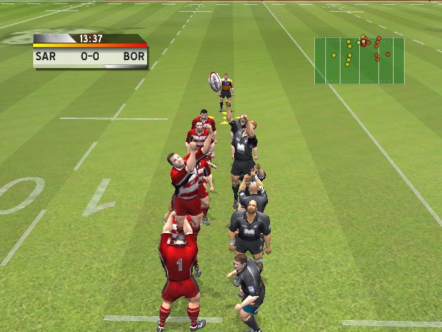 Rugby Challenge 2006 — скриншот 5