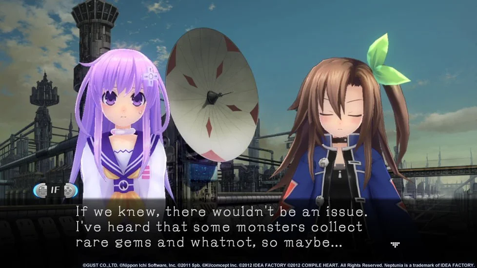 Hyperdimension Neptunia mk2 - кадр 8