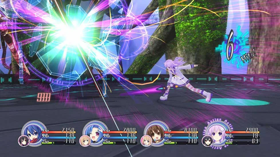 Hyperdimension Neptunia mk2 - кадр 14