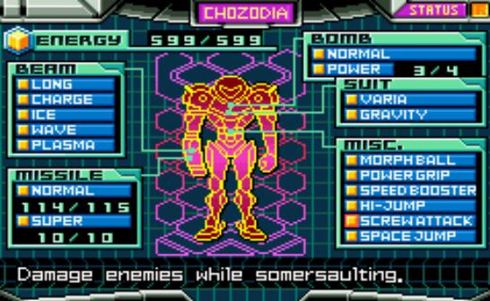 Metroid: Zero Mission — скриншот 4