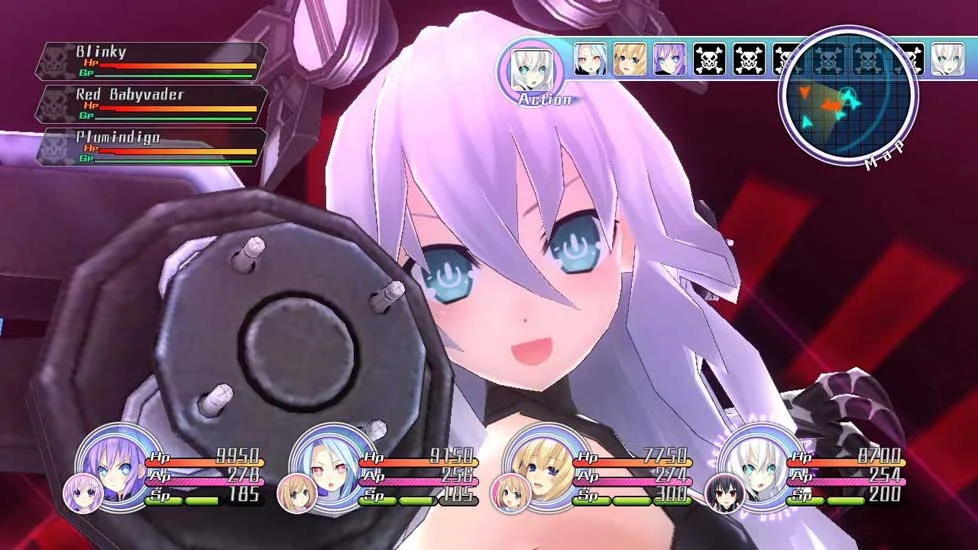 Hyperdimension Neptunia mk2 - кадр 17