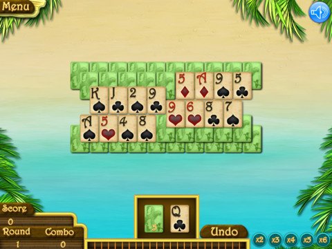 Tripeaks In Paradise HD — скриншот 4