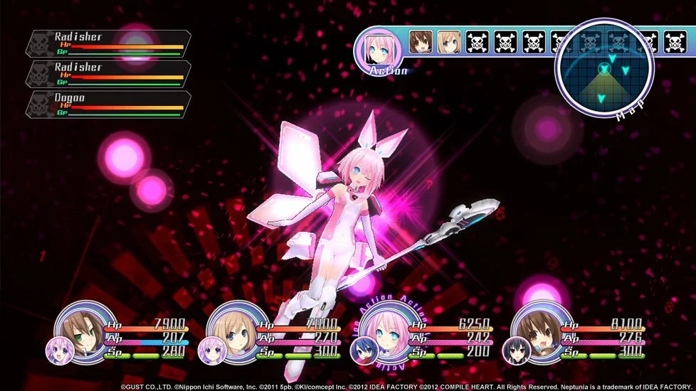 Hyperdimension Neptunia mk2 - кадр 18