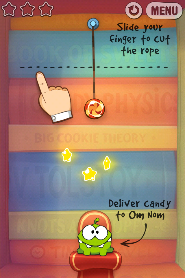 Cut the Rope: Experiments — скриншот 5