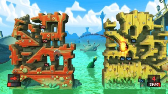 Worms Revolution — скриншот 6