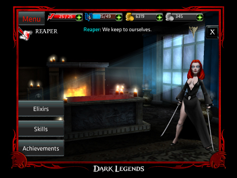 Dark Legends — скриншот 2