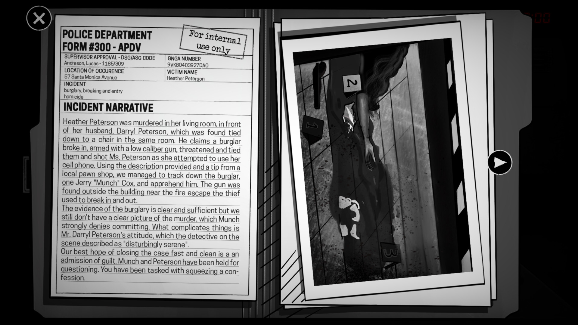 Interrogation: You will be deceived — скриншот 3